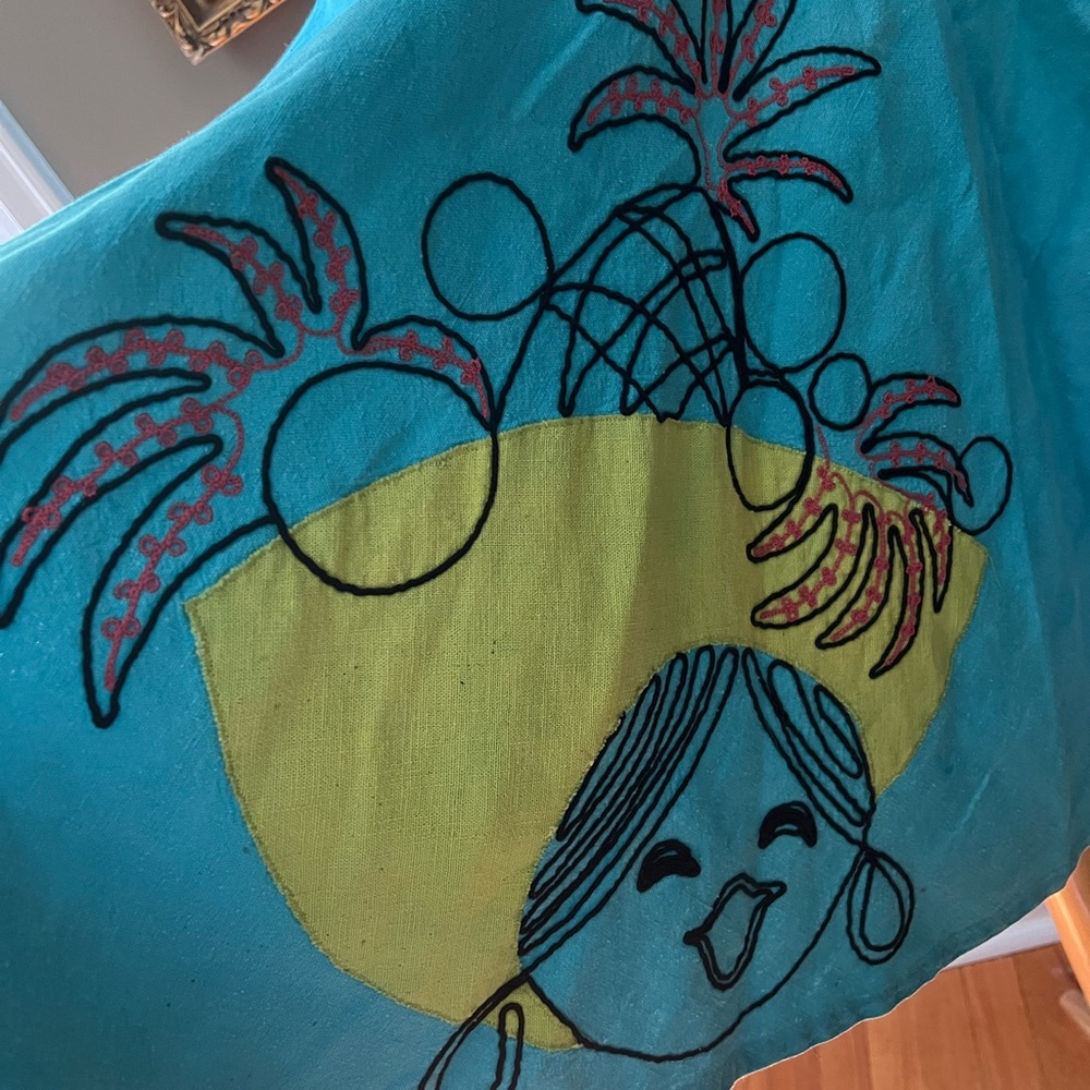 Authentic Vintage Carmen Miranda Skirt 1960s